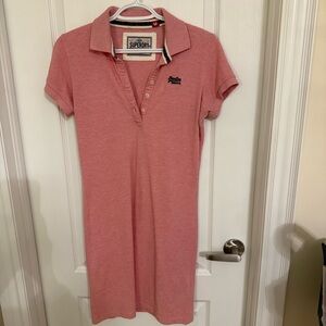 Superdry Coral Polo Dress
